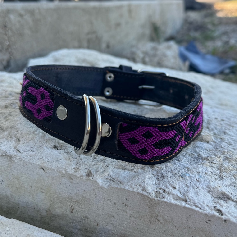 Artisan Leather Dog Collar